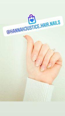 Book with Hannah for all your nail needs