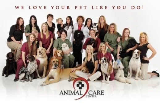 Animal Care Center's staff and doctors.