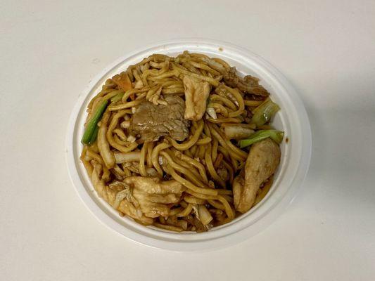 House Special Lo Mein (ordered without shrimp) delivery, Aug 2024.