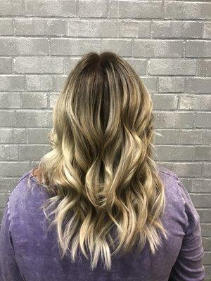 Another balayage and shadow-root combo