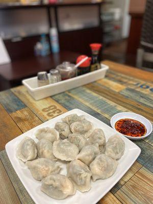 Shrimp, Pork & Chive Dumplings