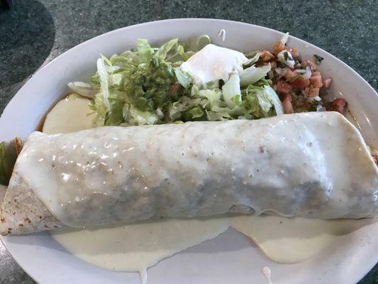 Fajita Loco burrito