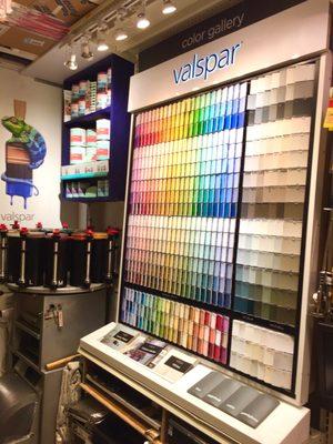 Color your world with the help of Val the chameleon and Valspar's color guarantee. Love your color choice or your money back!