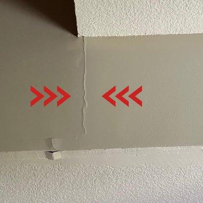 Notice cracks in your walls like these? They could be a sign of foundation issues that need immediate attention...