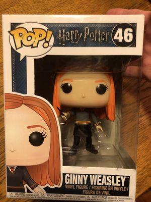 My DD added to her Pop collection with Ginny Weasley, makes me want to watch Harry Potter again