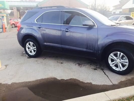 Dirty car AFTER the $9 supreme wash