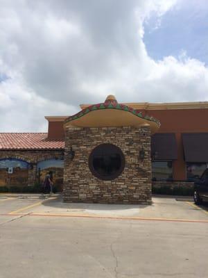 Sombrero on top of the main entrance