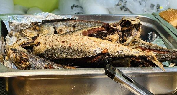 Fried whole fish