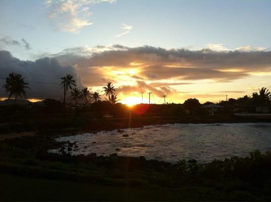 Sunset at Lawaii Beach