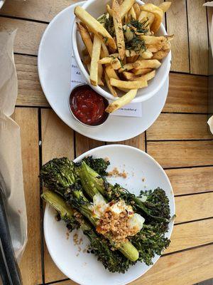 Fries & Broccolini