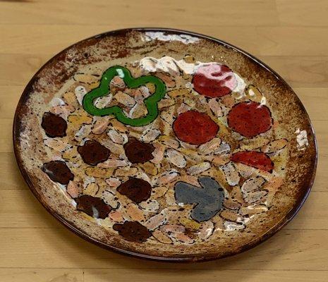 Make your own pizza plate!