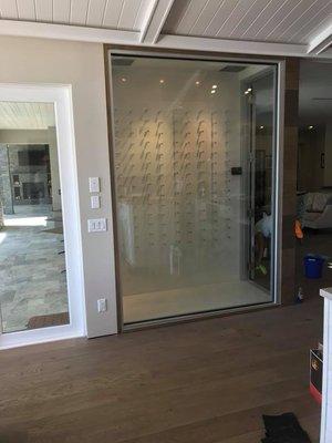 Refrigerated Wine Room