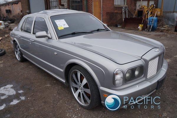 We have Bentley Arnage parts, too.