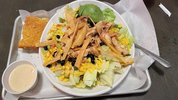 BBQ chicken salad