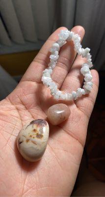 Desert jasper, sunstone & moonstone