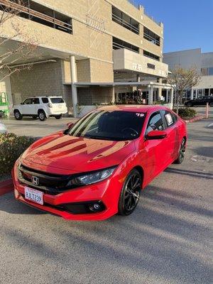 2019 Honda Civic Sport