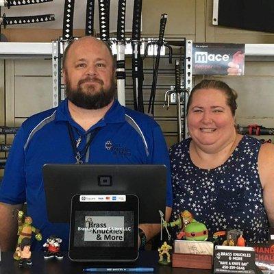 Owners Heath & Dena Love. Serving southern Oregon w/ gear for survival, military, martial arts, knives, stun guns & more! Have a knife day!