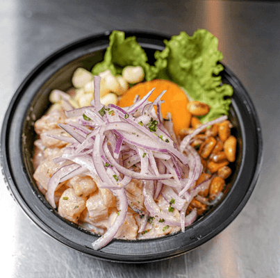 Ceviche: available spicy and non spicy