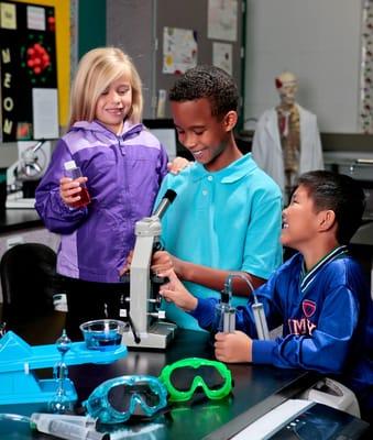 Science labs for kindergarten - 8th grades Summit School of Ahwatukee