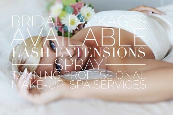 Bridal parties available!