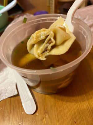 Wonton soup