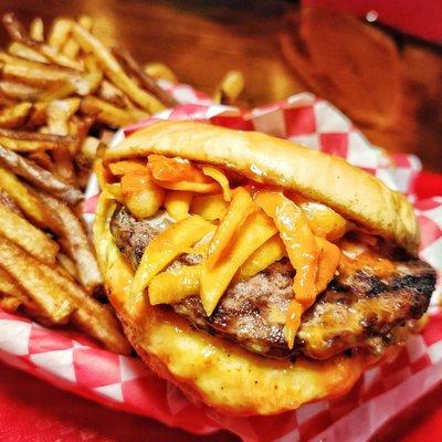 The Longgorosa burger