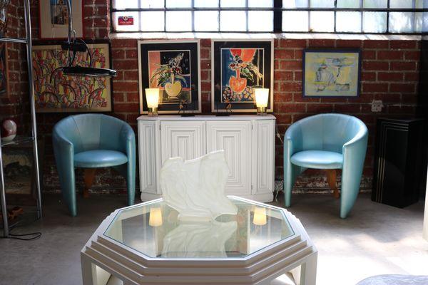 You can find one of a kind art, light and furniture at Galerie Sommerlath! Find us at Pasadena Antiques and Design!