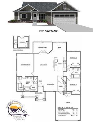 The Brittany floor plan