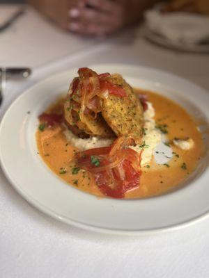 Fried green tomatoes