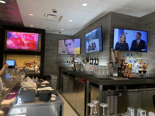 Bar with TV's