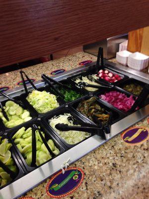 Salsa bar part 2 -- the fixings