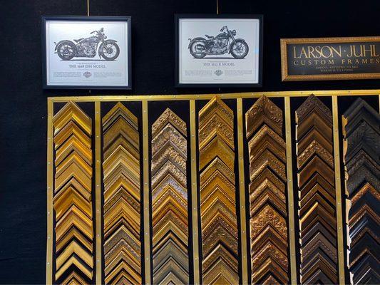 Lots of frames to choose from.