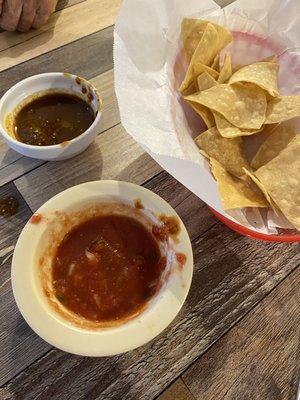 Home made salsas