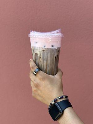 Coffee Pictured: Cold Brew with Strawberry Cold Foam