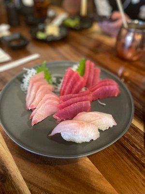 Happy Hour Sashimi and Nigiri