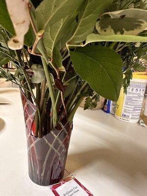 Delivered in a broken vase :(