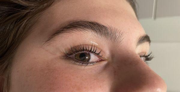 Eyelash lift