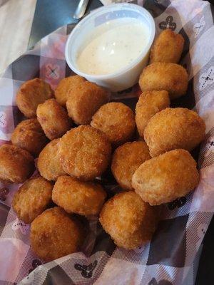 Potato and cheese bites