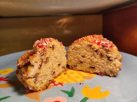 Cross section of the Peppermint Bark