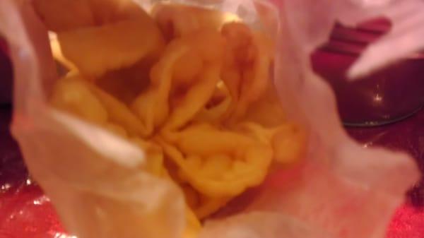 cheesy wontons