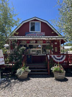 Front of Burger Barn