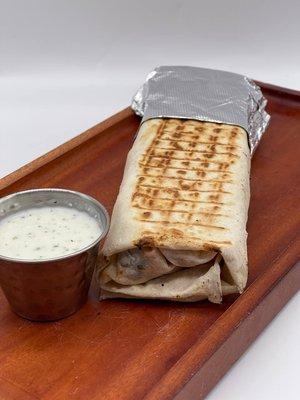 lamb shaurma (lavash)