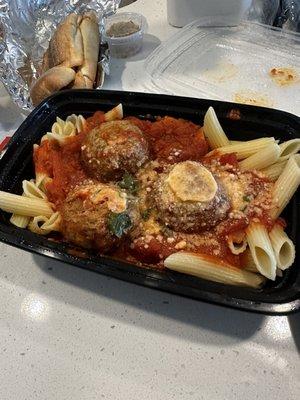 Meatball marinara