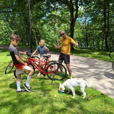 Great bikes rentals made for an awesome family day