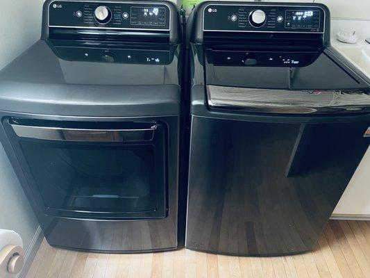 My brand new washer and dryer!