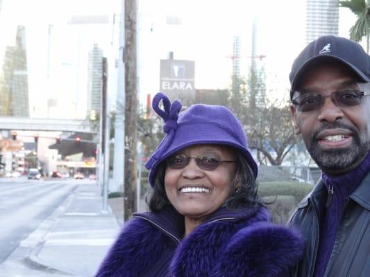 Our cab was on time and the driver was most pleasant.  This purple hat was left in the taxi on 26 February 2015 by my wife.