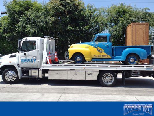 Efficient Truck Towing services by Hadley Tow.