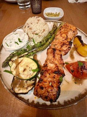 Chicken Shish Kebab Plate