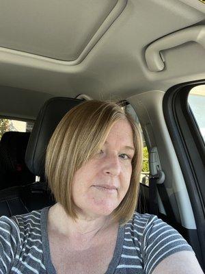 Haircut by Patti at honeycomb- so happy with it!