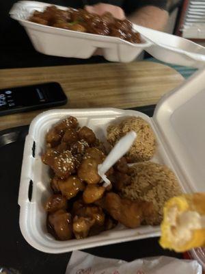 Sesame chicken (small)